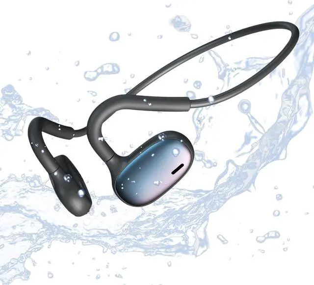 Main image of Ulian Open Ear Sports Headphones, Air Conduction Bluetooth 5.3 Wireless Headset with Deep Bass, Noise Canceling and Comfort Wearing, IPX6 Waterproof Sports Earbuds for Gym, Workout, Running, Cycling