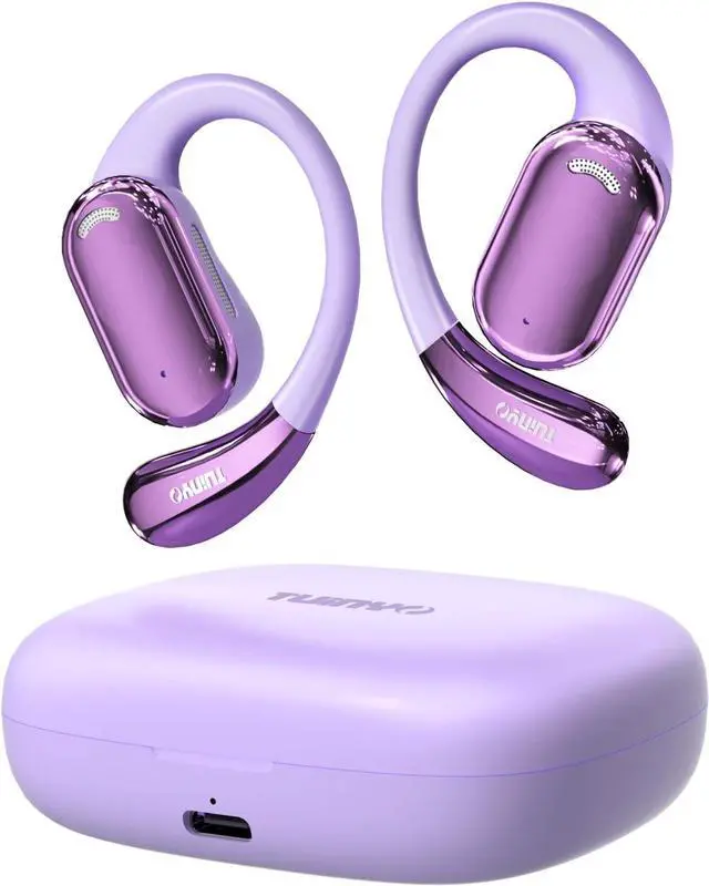 Main image of TUINYO True Wireless Ear Hooks, IPX5 Waterproof, Stable One-Step Bluetooth Connection with Long Transmission, 40hrs Longed Standby Time with 10hrs Playtime for Each, Compatible to Different Devices