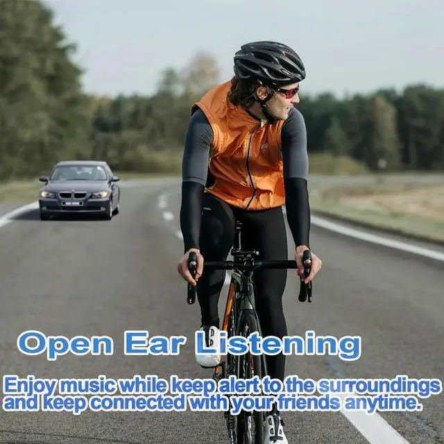 Alt view image 7 of 7 - Bone Conduction Headphones - Swimming Headphone Underwater Wireless Earphones Open Ear Waterproof IP68 Headset with Bluetooth 5.3, Built-in MP3 Player 32G Memory, 240mAh, 12Hrs Playtime