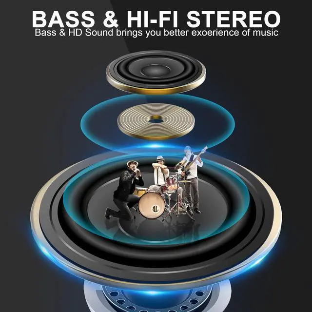 Alt view image 6 of 7 - yobola Wireless Earbuds, Bluetooh Earbuds, Deep Bass Light Weight Mini Wireless Headphones for Running/Fitness, 25Hrs Playtime, Built-in Microphone, Touch Control, IPX5 Waterproof