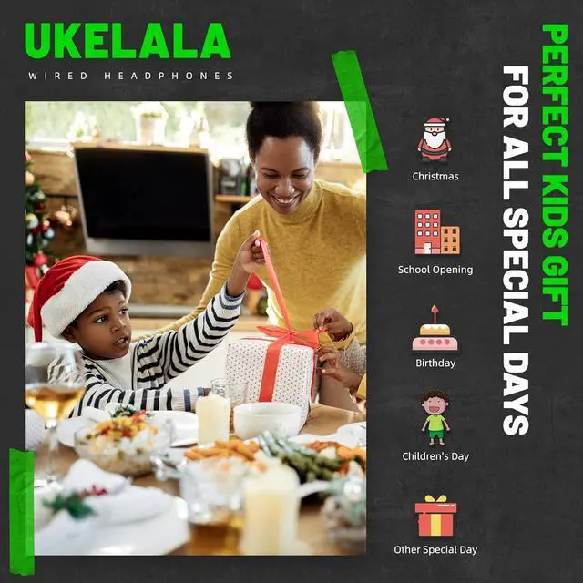 Alt view image 7 of 7 - Green Wired Headphones for Boys Portable On Ear Youth Headphones for School Airplane Travel Lightweight Portable Compatible with Pad Computer Laptop for Adults Student Children Girls Kids