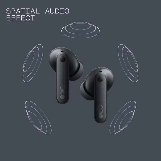 Alt view image 7 of 7 - CMF Buds Pro 2 Wireless Earbuds with Smart Dial, 50dB Hybrid Noise Cancelling Earbuds Wireless Bluetooth 5.3, 11mm Bass with LDAC, 6 Hi-Res Audio Mics, 43H Playtime, Fast Charging Case, Dark Grey