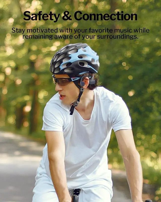 Alt view image 7 of 7 - Bone Conduction Headphones, IPX8 Waterproof Bluetooth 5.4 Open Ear Headphones with 32G MP3 Memory for Swimming, Running, Cycling - Swimming Headphones Underwater (Modern)