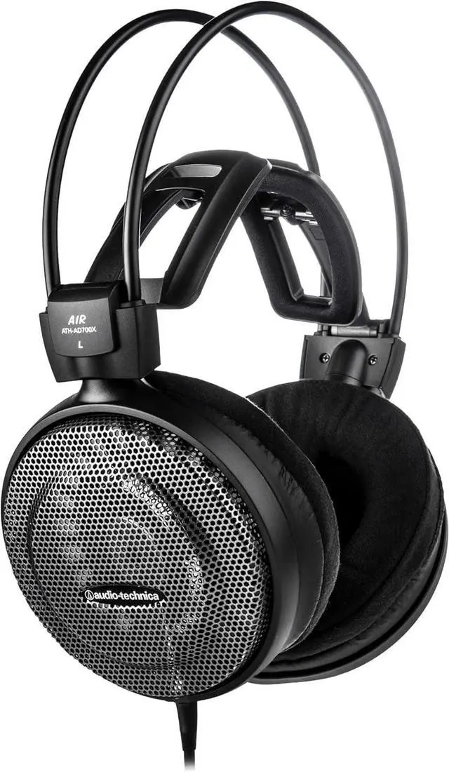 Alt view image 2 of 3 - Audio-Technica ATH-AD700X Audiophile Open-Air Headphones Black