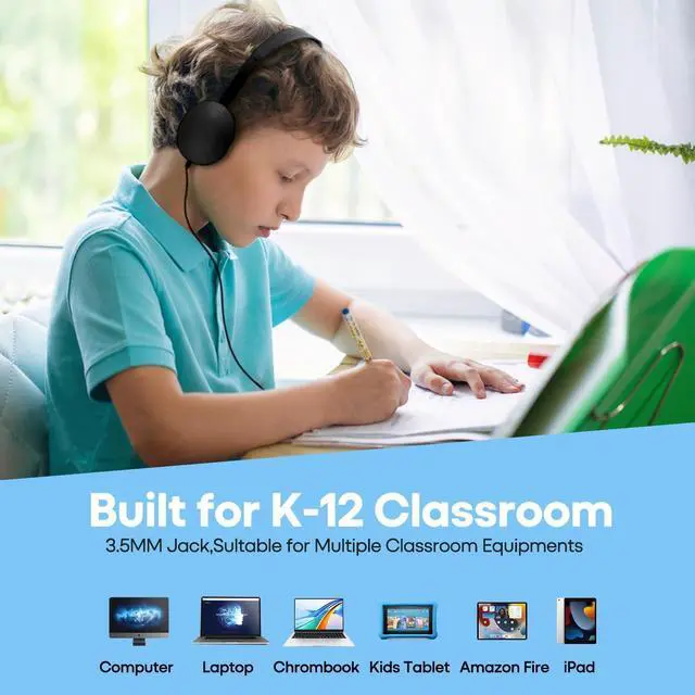 Alt view image 4 of 7 - CN-Outlet Bulk Earbud Headphones 25 Pack for Classroom Kids,Wholeslae Wired Durable Earphones Class Set for Students Children Toddler Teens Boys Girls and Adult(CN102,Black)