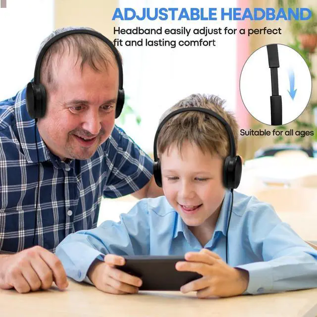 Alt view image 5 of 7 - CN-Outlet Bulk Earbud Headphones 25 Pack for Classroom Kids,Wholeslae Wired Durable Earphones Class Set for Students Children Toddler Teens Boys Girls and Adult(CN102,Black)