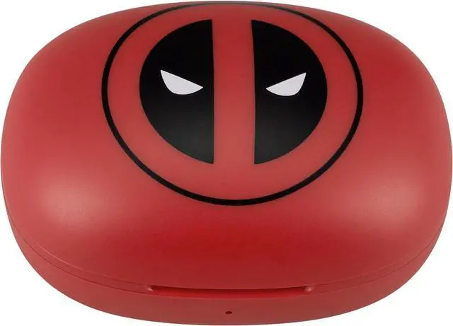 Alt view image 3 of 6 - eKids Marvel Deadpool Wireless Earbuds with Microphone, Bluetooth Earbuds with Charging Case for Ear Buds, Designed for School, Home, or Travel