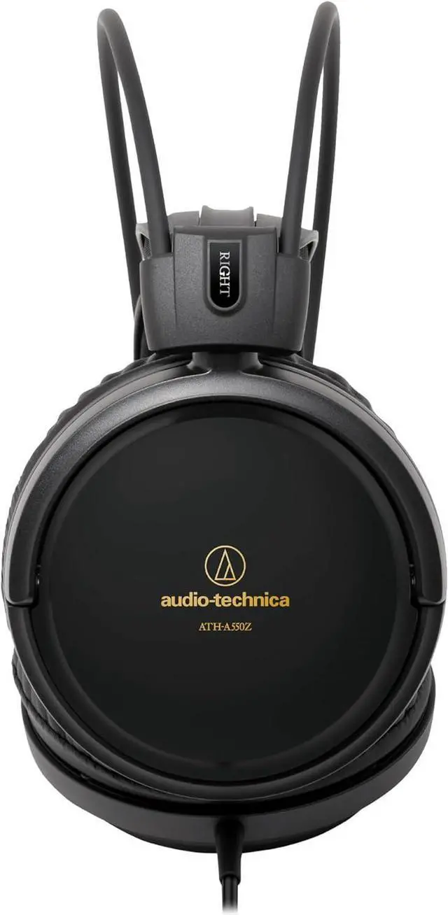 Alt view image 3 of 3 - Audio-Technica ATH-A550Z Art Monitor Closed-Back Dynamic Headphones, Black