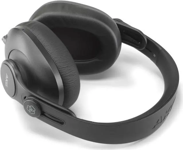 Alt view image 4 of 5 - AKG Pro Audio K361BT Bluetooth Wireless or Wired, Over-Ear, Closed-Back, Light Weight, Foldable, Professional Recording Studio Headphones, Studio Monitor Mixing, Podcast, DJ Stereo Headsets, Black