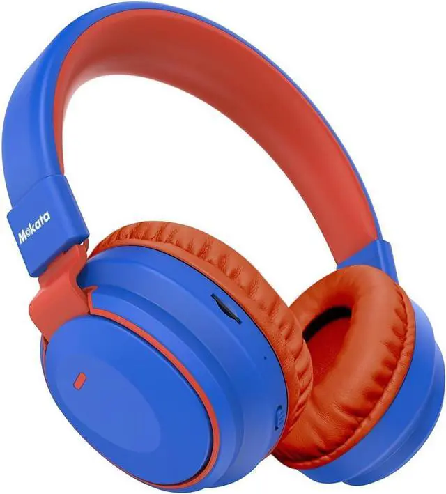 Main image of Kids Headphones Bluetooth 5.3 Wireless 60H Play Time Volume Limited 85/110dB Over Ear Foldable Headset with Cable Aux Mic for iPad Notebook Boy Girl Travel School Tablet Blue