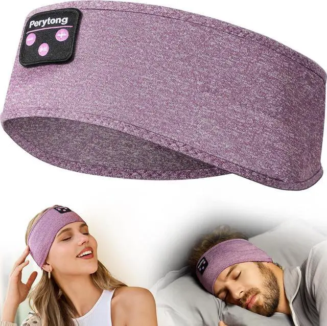 Main image of Perytong Bluetooth Headband with Wireless Sleeping Earbuds for Side Sleepers, Workout, Running, Insomnia, Travel, Yoga