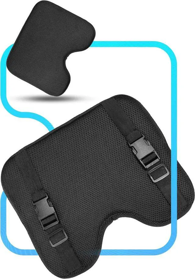 Alt view image 7 of 7 - Rowing Machine Seat Cushion, MERACH Rower Seat Cushion, 2 Strap Fixation, Custom Memory Foam, Washable Cover, Ideal for Concept2 and Other Rowing Machines - Rower Accessories and Seat Pad