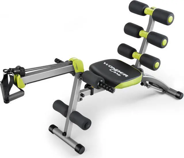 Main image of WONDER CORE 2 Total Gym Machine, Ab Workout Equipment, Adjustable Ab Machine for Stomach Workout, Sit Up Exercise Equipment for Home Workouts, Abdominal Trainer, Ab Lounger Exercise Chair