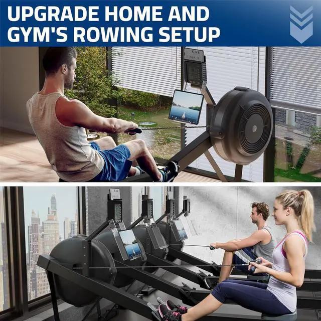 Alt view image 6 of 6 - Phone & Tablet Holder Compatible with Concept 2 Rowing Machine & Skierg with PM5 Monitor, Phone & Tablet Mount, Rower Accessories, 2-in-1 Tablet Stand for Model D&E and Rowerg, Patent Pending