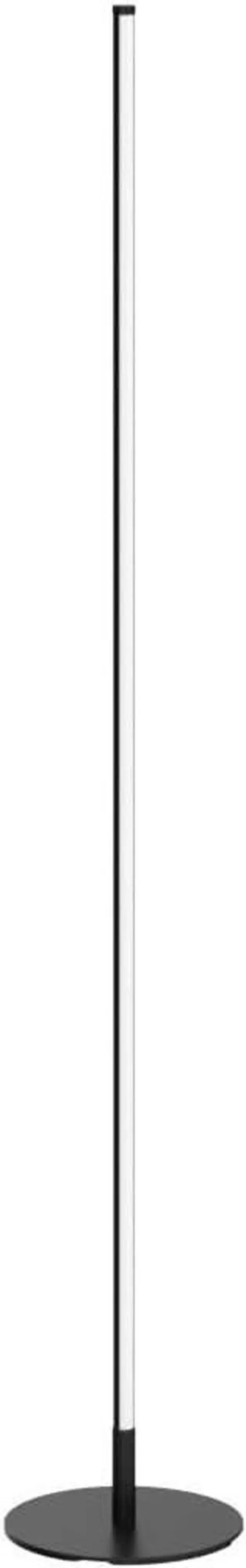 Alt view image 4 of 7 - DEWENWILS LED Corner Floor Lamp, 57.5" Minimalist Dimmable Light, Standing Tall Lamp for Living Room, Bedroom, Office, 3000K Warm White Light (Black)