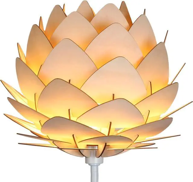 Alt view image 4 of 7 - Brightech Artichoke Design Unique 68 Inch Tall Free Standing Pole LED Floor Lamp