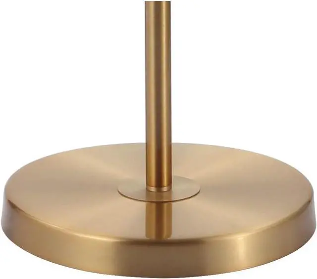 Alt view image 7 of 7 - JONATHAN Y JYL9005B Jemma 60" Crystal/Metal LED Floor Lamp, Contemporary, Modern, Transitional, Elegant, Office, Living Room, Family Room, Dining Room, Bedroom, Hallway, Foyer, Brass Gold/Clear