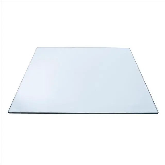Main image of Spancraft 36" Square Glass Table Top 1/2" Thick 1" Beveled Edge