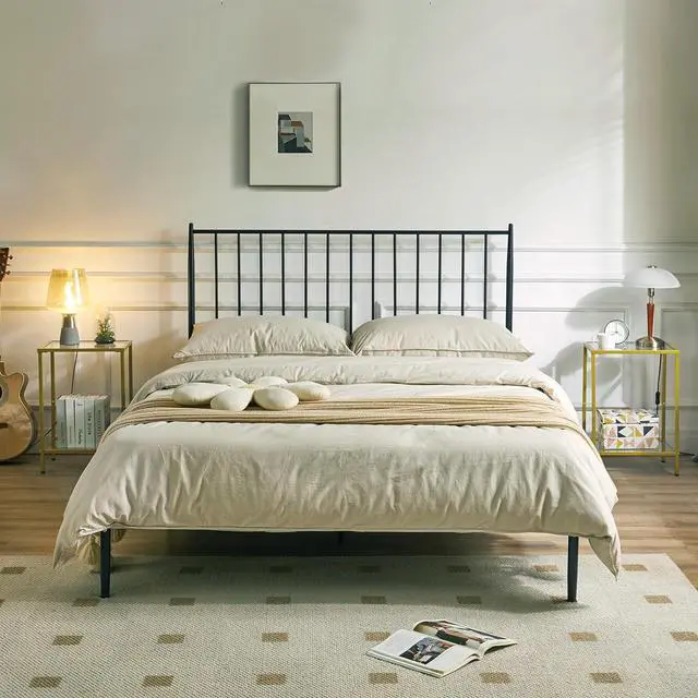 Alt view image 7 of 7 - YMYNY Tempered Glass Side Table, 2 Tier End Table with Storage Shelves, Narrow Bedside Table, for Small Space in Living Room, Bedroom,Gold, UHGD002G