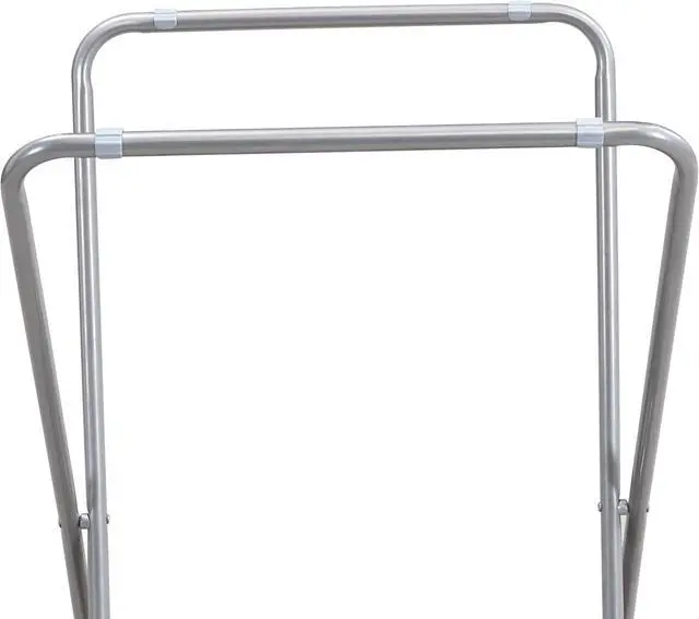 Alt view image 5 of 7 - eHemco Folding TV Tray Tables for Eating, 19 by 15 by 26 Inches, Coffee, Set of 2