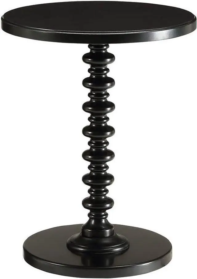 Alt view image 5 of 5 - Acme Acton Round Wooden End Table in Walnut