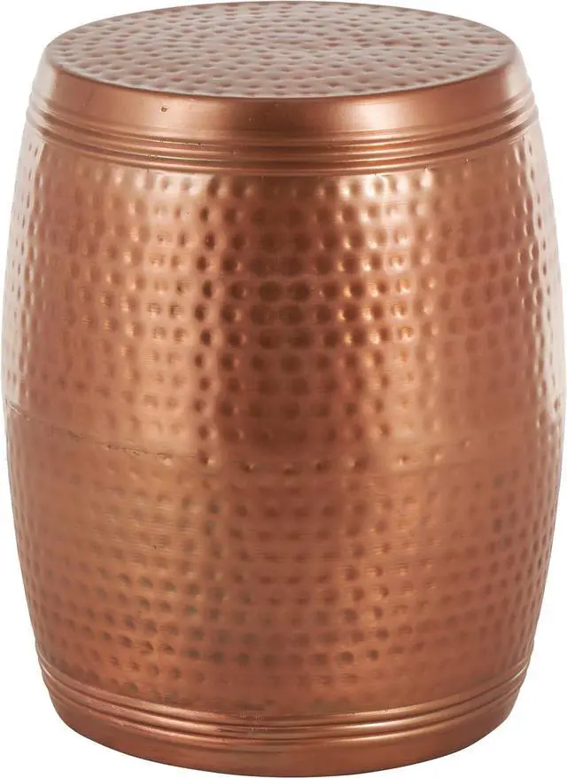 Main image of Deco 79 Metal End Accent, Side Table 14" x 14" x 19", Copper