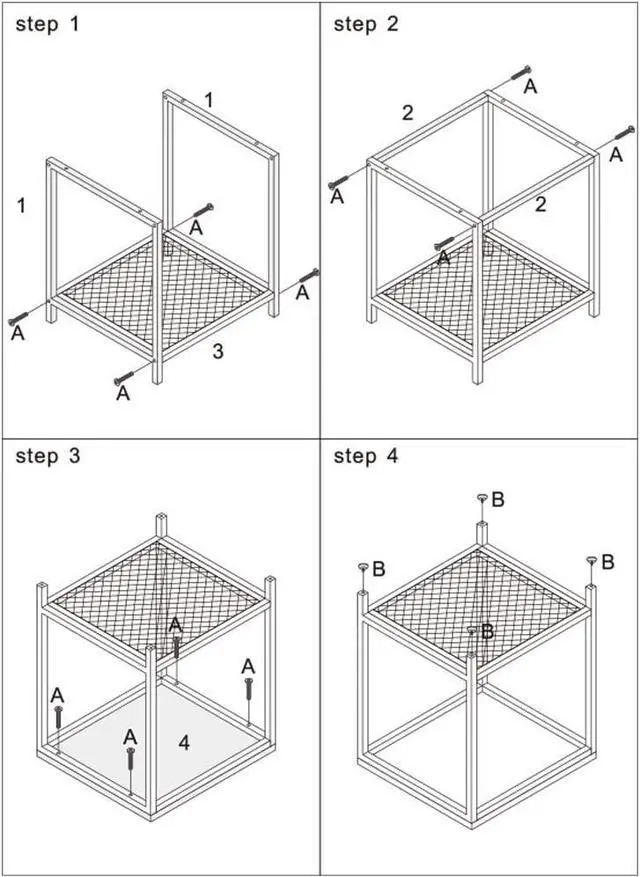 Alt view image 7 of 7 - AZL1 Life Concept Industrial End 2-Tier Side Table with Storage Shelf Sturdy Easy Assembly Wood Look Accent Furniture with Metal Frame