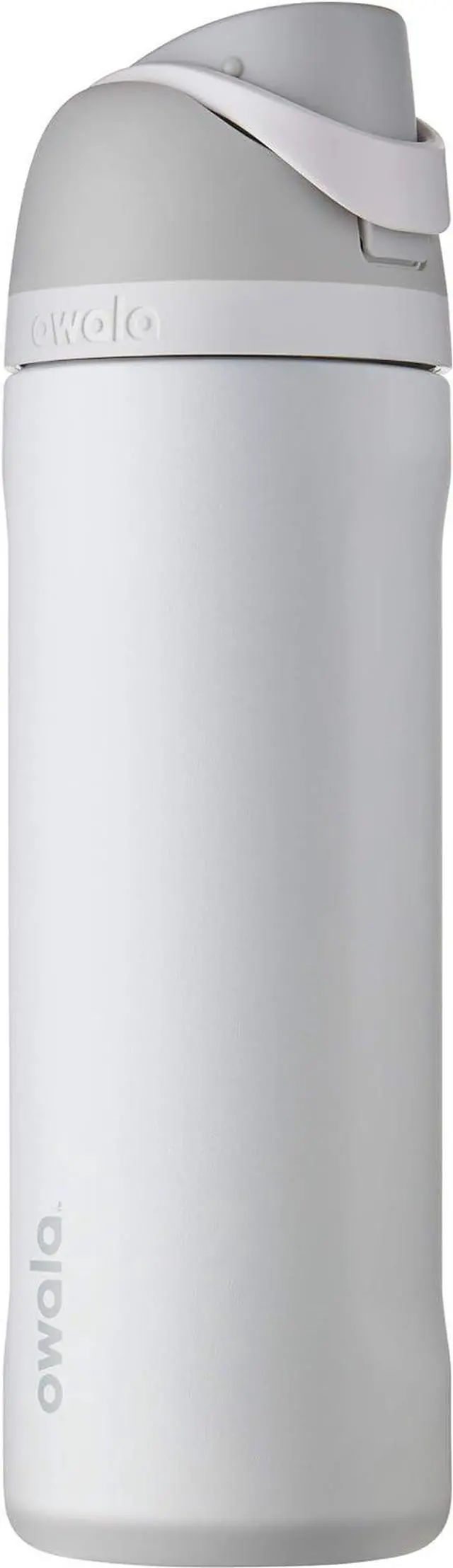 Main image of Owala FreeSip Insulated Stainless Steel Water Bottle with Straw, BPA-Free Sports Water Bottle, Great for Travel, 24 Oz, Shy Marshmallow