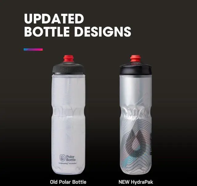 Alt view image 2 of 6 - Polar Bottle Breakaway Insulated by HydraPak (20oz & 24oz) - BPA Free, Cycling & Sports Squeeze Water Bottle