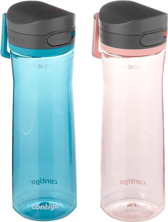 Main image of Contigo Jackson 2.0 Tritan Water Bottle with AUTOPOP Lid, 24 Oz., 2- Pack