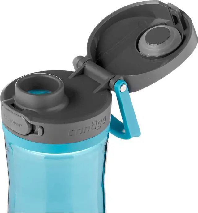 Alt view image 2 of 4 - Contigo Jackson 2.0 Tritan Water Bottle with AUTOPOP Lid, 24 Oz., 2- Pack