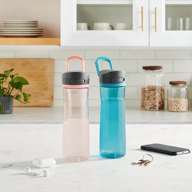 Alt view image 4 of 4 - Contigo Jackson 2.0 Tritan Water Bottle with AUTOPOP Lid, 24 Oz., 2- Pack