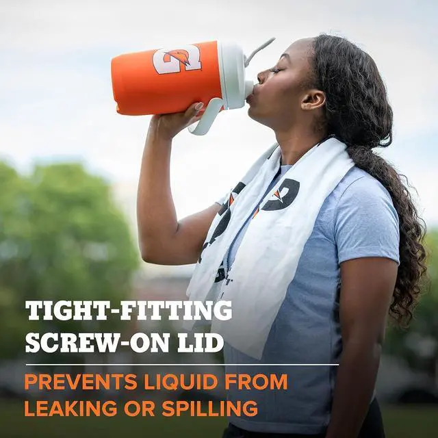 Alt view image 3 of 6 - Half Gallon Cooler Jug Sports Hydration Jug BPA-Free 64oz Double Wall Insulation?