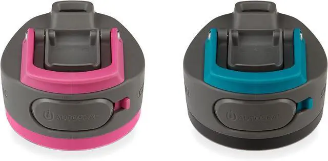 Alt view image 7 of 7 - Contigo Cortland Chill 2.0 Vacuum-Insulated Stainless Steel Water Bottle Spill-Proof Lid Preserves Temperature for Hours 24oz 2-Pack Juniper & Dragonfruit Ideal for Travel and Daily Use