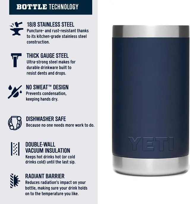 Alt view image 3 of 6 - YETI Rambler Jr. 12 oz Kids Bottle, with Straw Cap