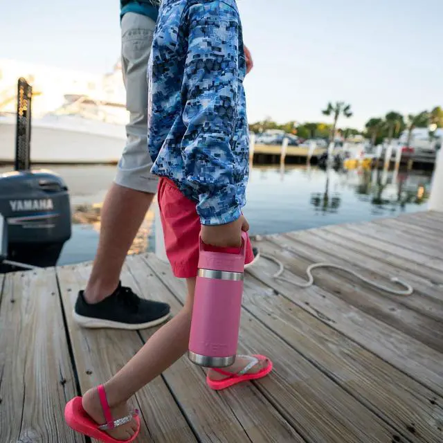 Alt view image 6 of 6 - YETI Rambler Jr. 12 oz Kids Bottle, with Straw Cap