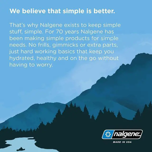 Alt view image 7 of 7 - Nalgene Wide Mouth Water Bottle, Spring Green, Tritan Material, Loop Top