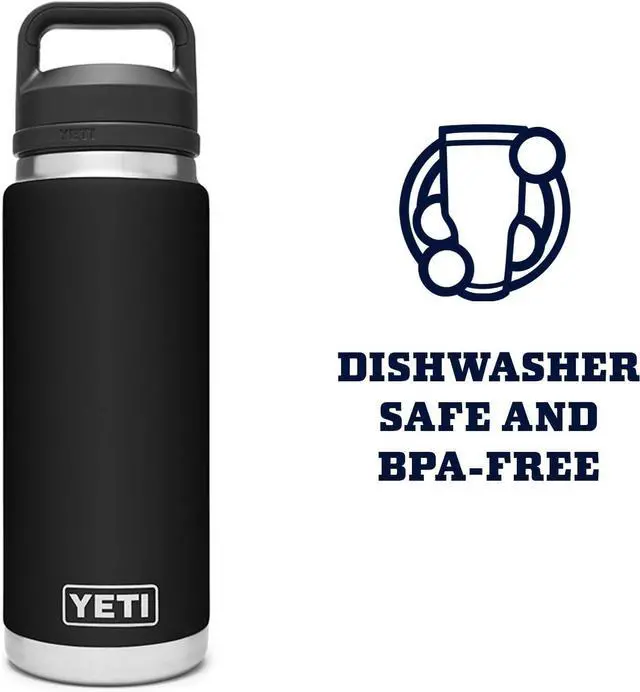Alt view image 5 of 7 - YETI Rambler 26 oz Bottle, Vacuum Insulated, Stainless Steel with Chug Cap