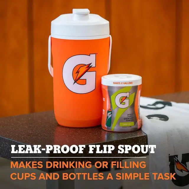 Alt view image 2 of 6 - Half Gallon Cooler Jug Sports Hydration Jug BPA-Free 64oz Double Wall Insulation?