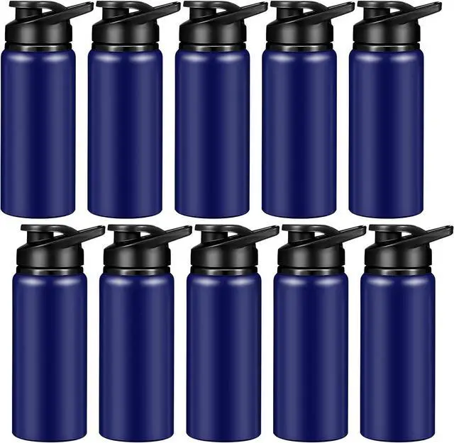 Main image of CHENGU Water Bottle Bulk 20 oz Aluminum Reusable Bottles Lightweight Snap Lid Water Cups Easy Carry Leak Proof Travel Tumbler for Gym Sports Camping Hiking Fishing