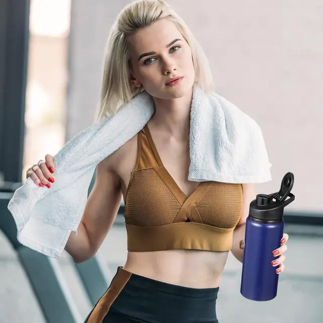 Alt view image 5 of 7 - CHENGU Water Bottle Bulk 20 oz Aluminum Reusable Bottles Lightweight Snap Lid Water Cups Easy Carry Leak Proof Travel Tumbler for Gym Sports Camping Hiking Fishing