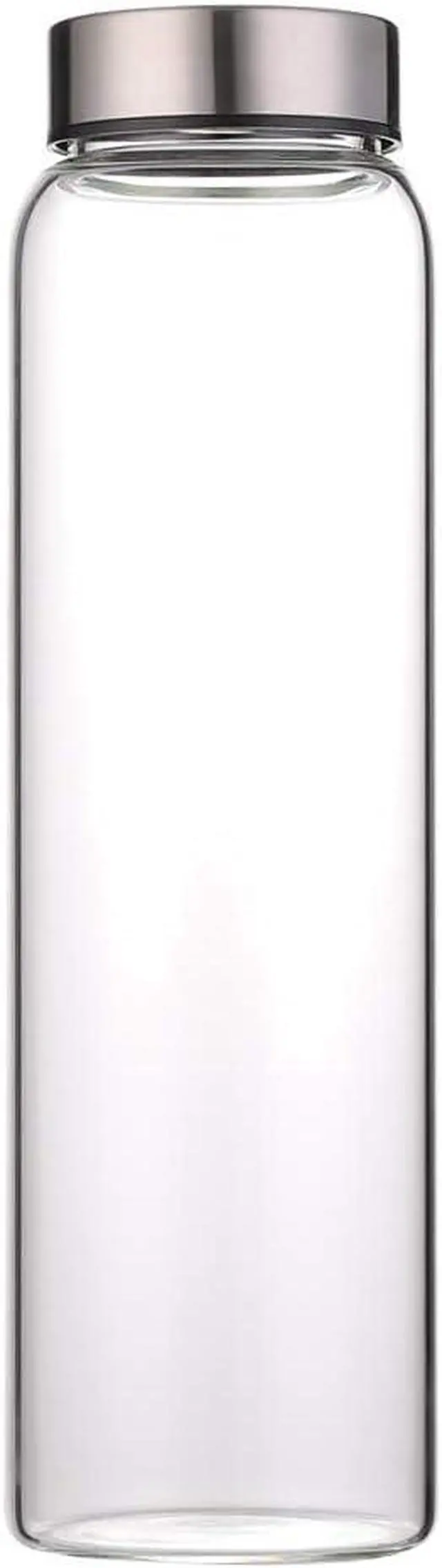 Alt view image 4 of 4 - sunkey Glass Water Bottle 32 oz High Borosilicate with Neoprene Sleeve Leak Proof Lid Reusable Eco Friendly Bpa Free