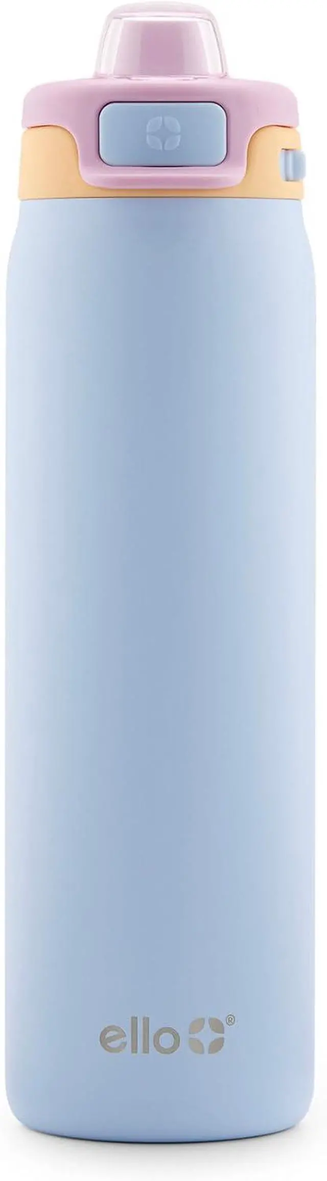 Main image of Ello Pop & Fill Stainless Steel Water Bottle with Quick Fill Technology, Double Walled Vacuum Insulated Metal, Leak Proof Locking Lid, Sip & Chug, BPA Free, Holiday Gift for Him Her, 22oz, 32oz, 40oz
