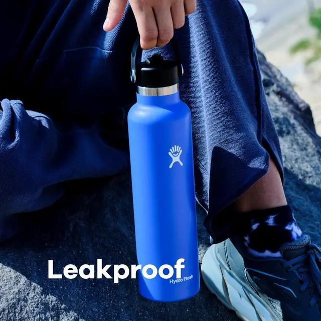 Alt view image 3 of 7 - Hydro Flask Standard Flex Straw Cap Trillium 24 Oz