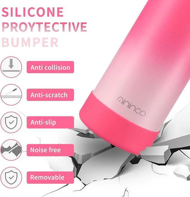 Alt view image 4 of 7 - Kids Water Bottle for School 16oz Stainless Steel Insulated Water Bottle Kids with Straw Lid for Girls Boys (Sweat Peach)