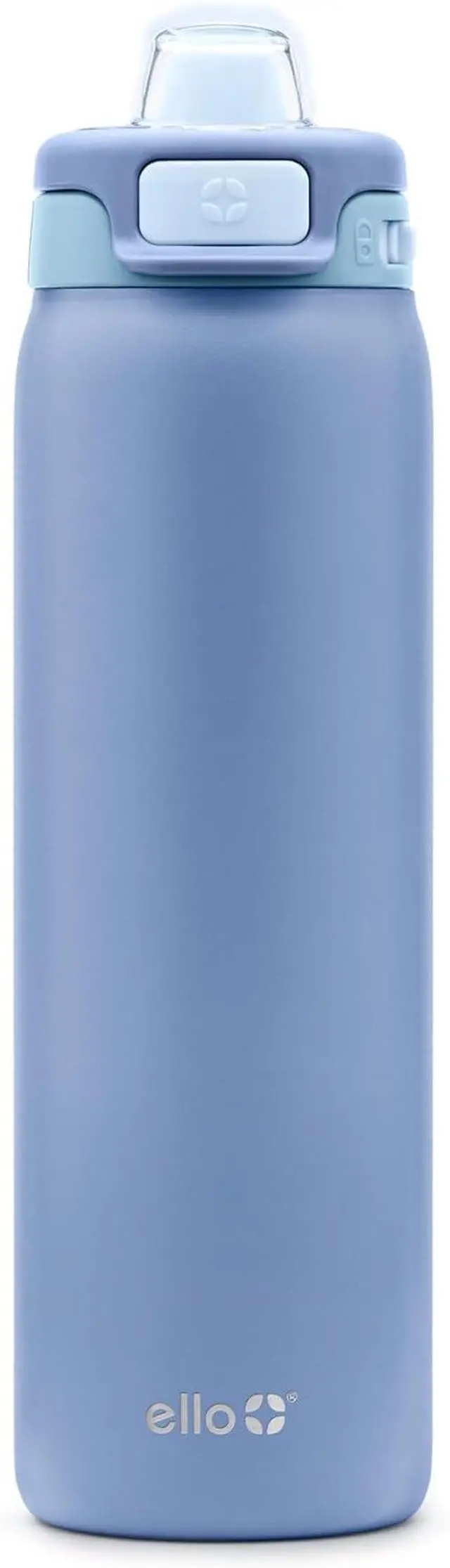 Main image of Ello Pop & Fill Stainless Steel Water Bottle with Quick Fill Technology, Double Walled Vacuum Insulated Metal, Leak Proof Locking Lid, Sip & Chug, BPA Free, Holiday Gift for Him Her, 22oz, 32oz, 40oz