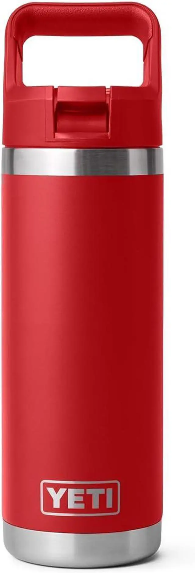 Alt view image 3 of 7 - YETI Rambler 18 oz Bottle, Vacuum Insulated, Stainless Steel with Straw Cap