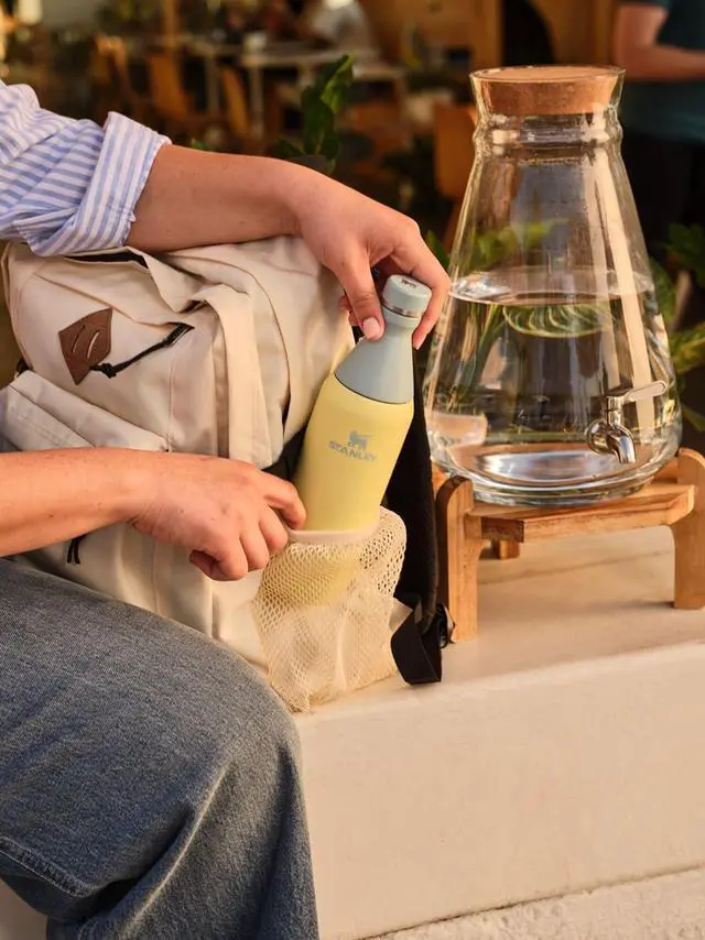 Alt view image 6 of 6 - STANLEY All Day Slim Bottle 20-34 OZ | Twist off Lid with Leakproof Seal | Slim Design for Travel & Gym | Insulated Stainless Steel | BPA-Free