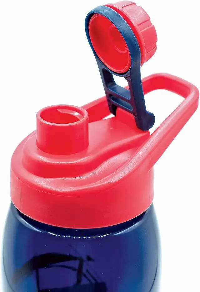 Alt view image 3 of 6 - Marvel Spider-Man Miles Morales 28-Ounce Sports Water Bottle | BPA-Free Plastic Water Jug With Leakproof Screw-Top Lid And Flip-Up Cap | Hydration For Outdoor Activities, Gym Fitness Gifts