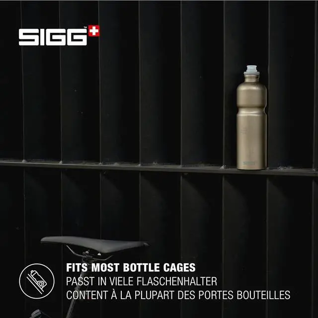 Alt view image 4 of 7 - SIGG - PCR Aluminum Water Bottle - Move MyPlanet - Smoked Pearl - Leakproof - Lightweight - BPA Free - 25 Oz